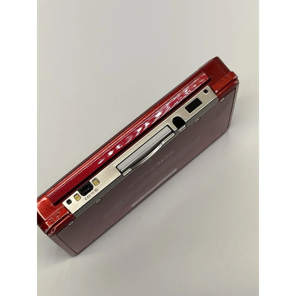 Nintendo 3DS Red Handheld Console Tested Working Excellent Condition